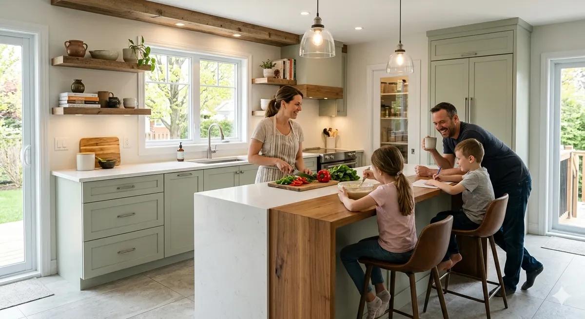La cuisine : bien plus qu’une pièce, le cœur battant de votre foyer