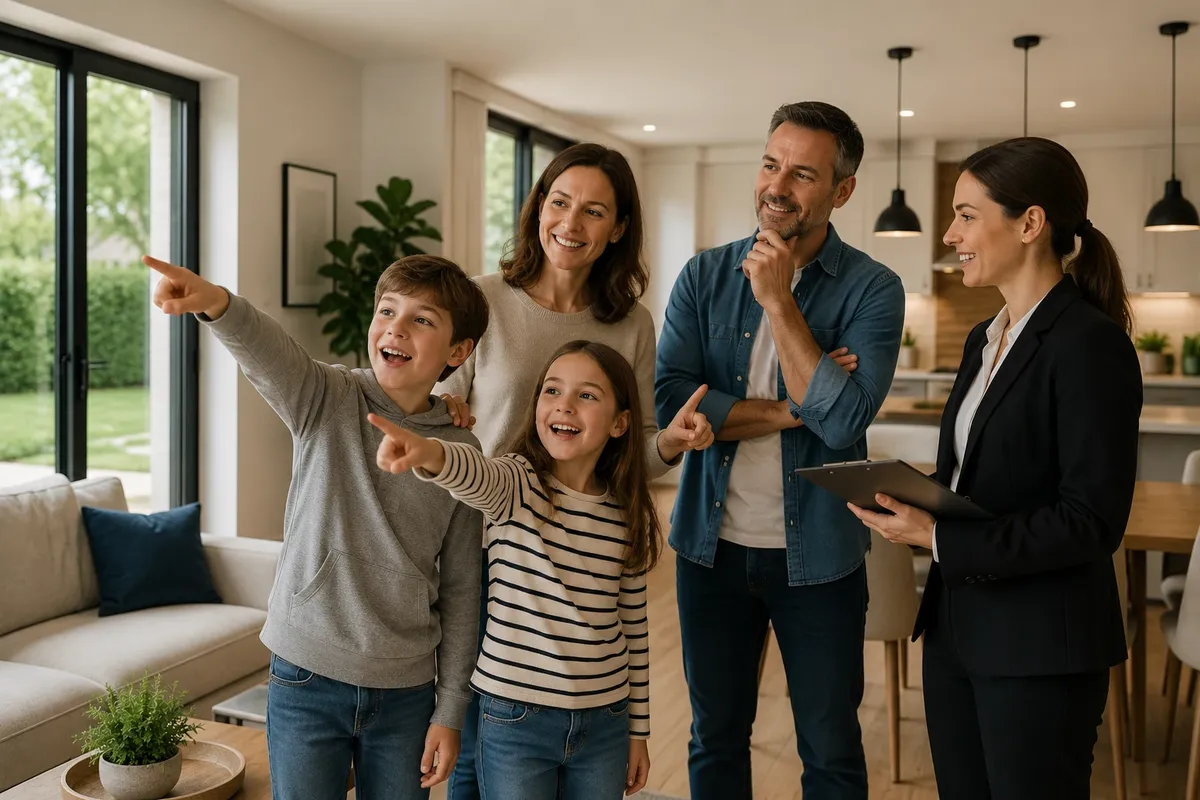Et si vos enfants décidaient, lors des visites, de la maison qu’il vous faut ?