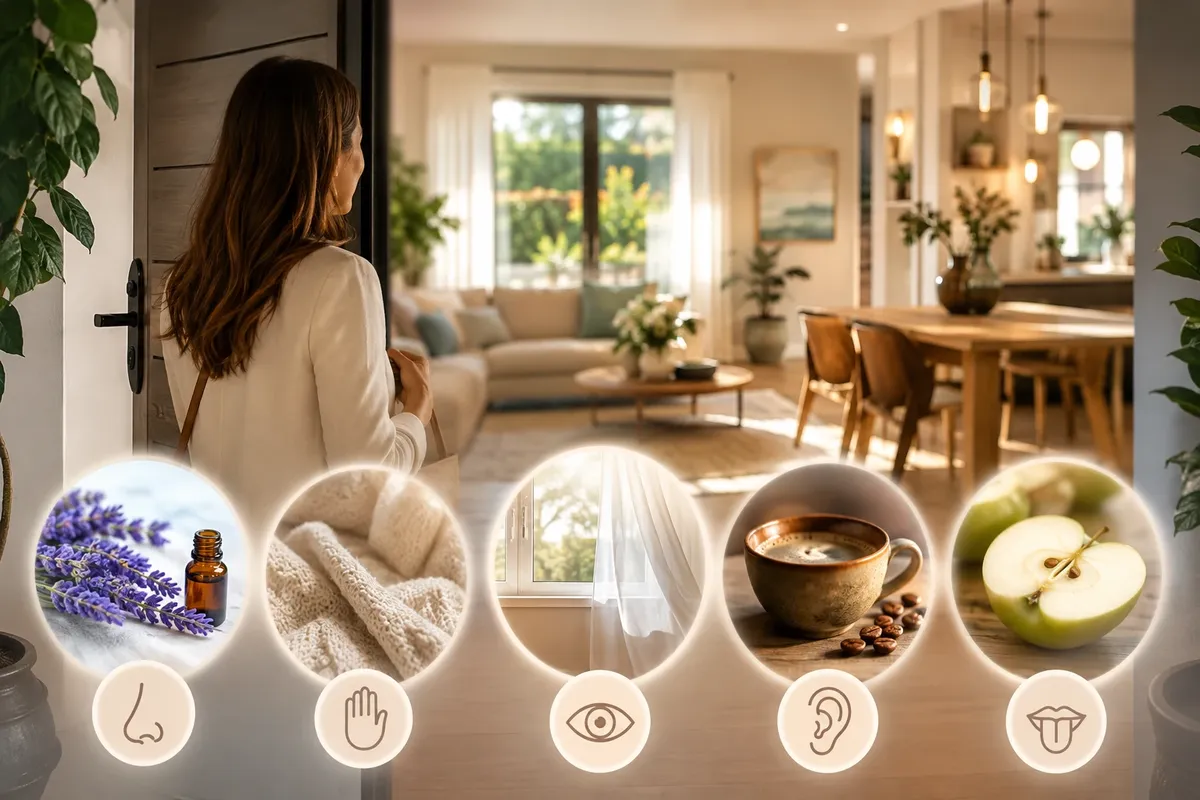 Les cinq sens en immobilier : pourquoi une maison se visite avec bien plus que les yeux