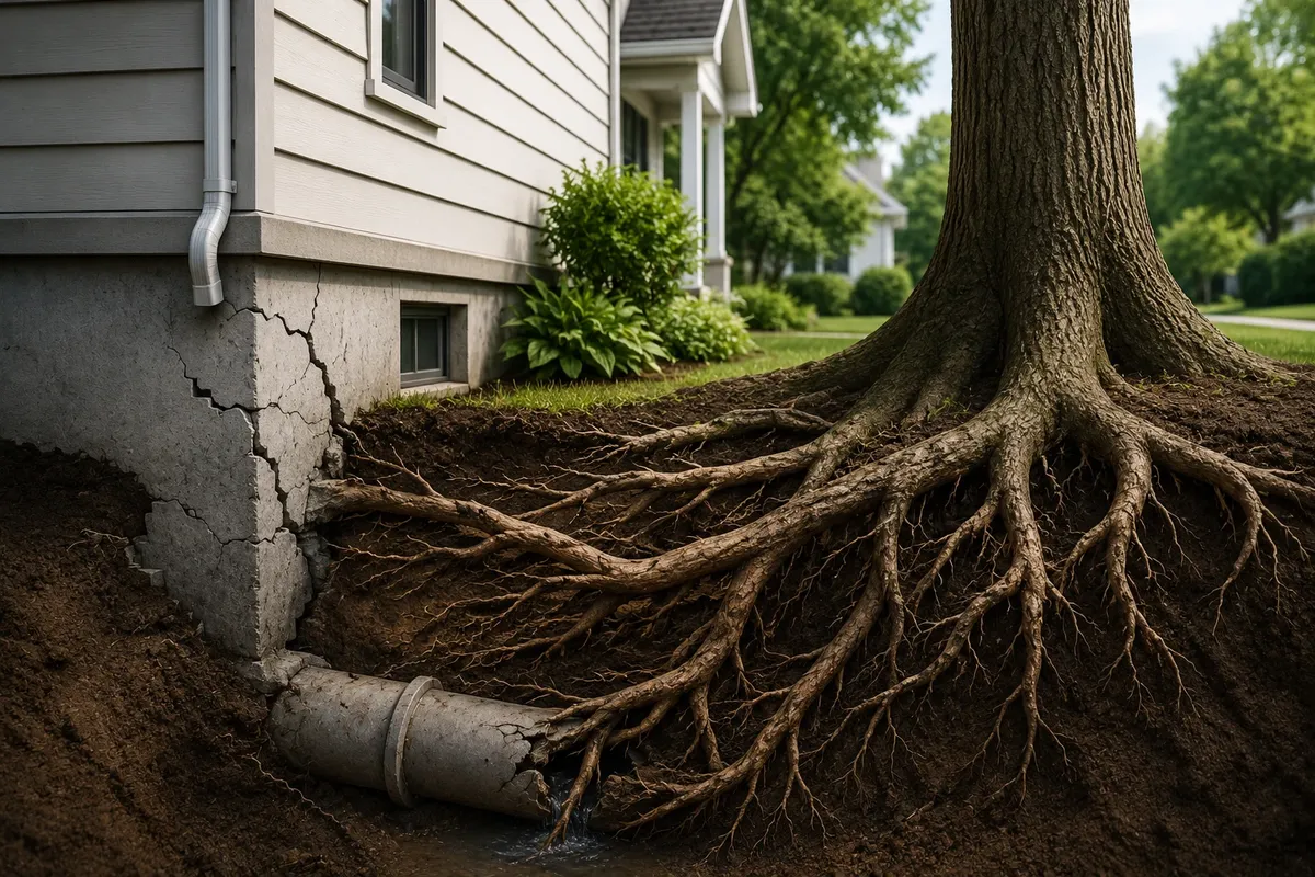 Les racines d’arbres : un risque sous-estimé pour votre propriété