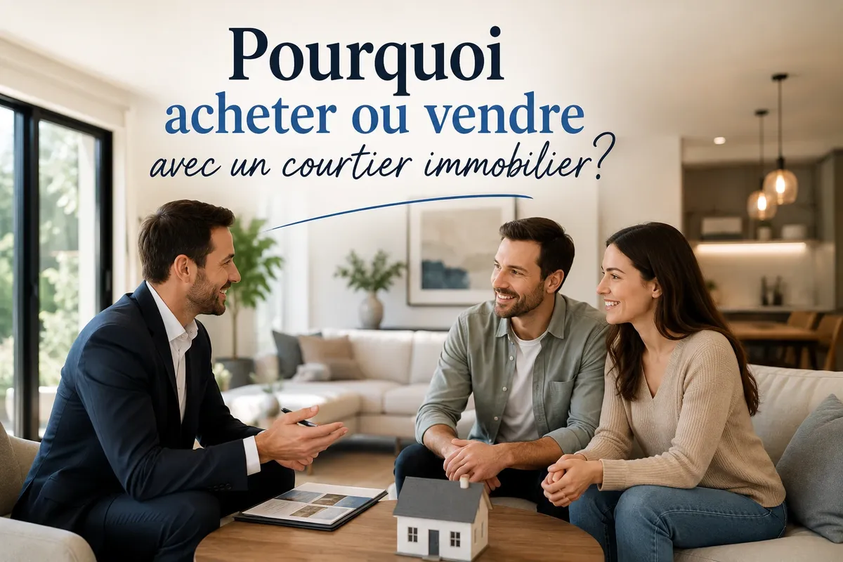 Pourquoi acheter ou vendre avec un courtier immobilier?
