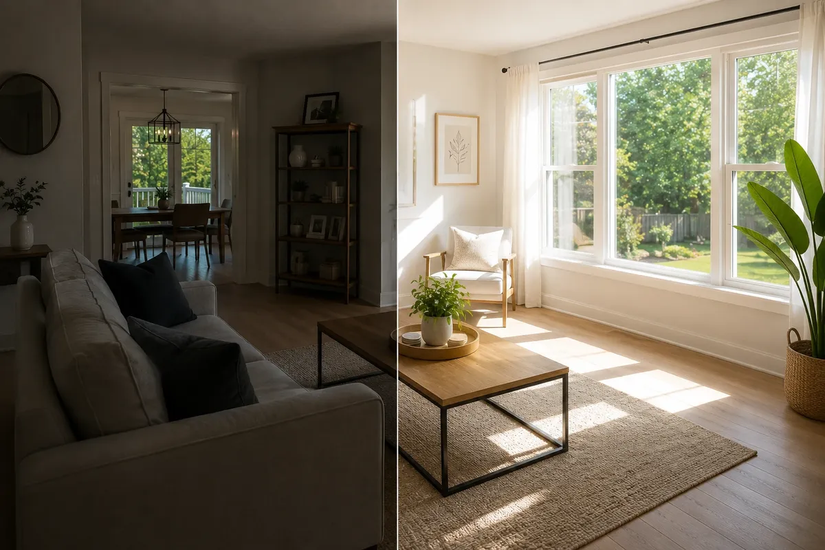 Pourquoi la lumière naturelle peut transformer la perception d'une maison