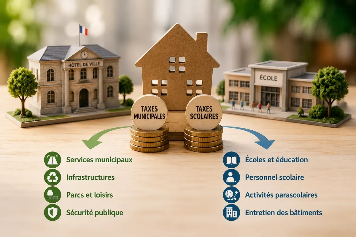 Taxes municipales et taxes scolaires : à quoi servent-elles vraiment?
